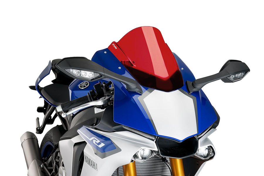YAMAHA YZF-R1M [2016] - Z-Racing skærm | Rød | PUIG 7648R