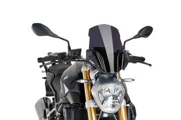 BMW R 1200 R [2018] - New Generation Sport Windschild | Stark getönt | PUIG 7651F