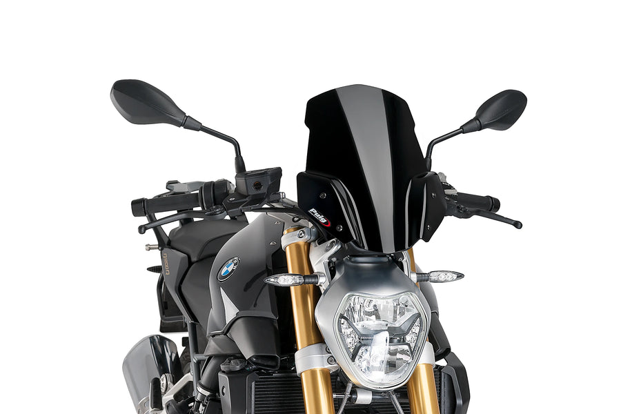 BMW R 1200 R [2018] - Ny generation af sportsforrude | Sort | PUIG 7651N