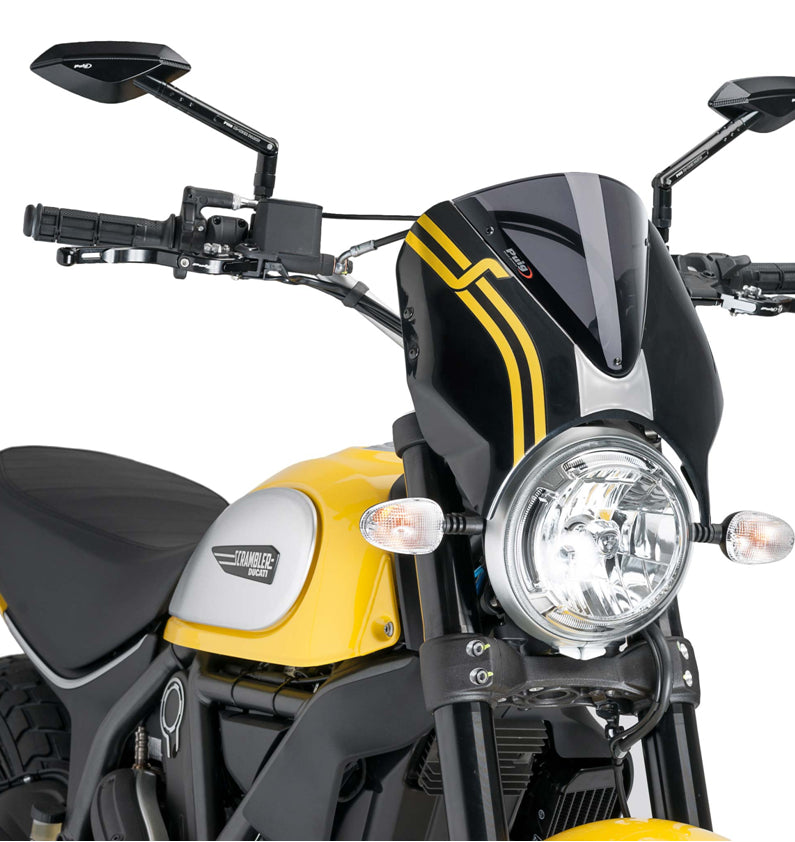 DUCATI SCRAMBLER 800 ICON DARK [2025] – RetroVision forrudevisir – tonet