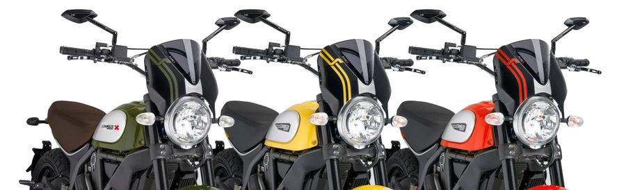DUCATI SCRAMBLER 800 ICON DARK [2025] – RetroVision forrudevisir