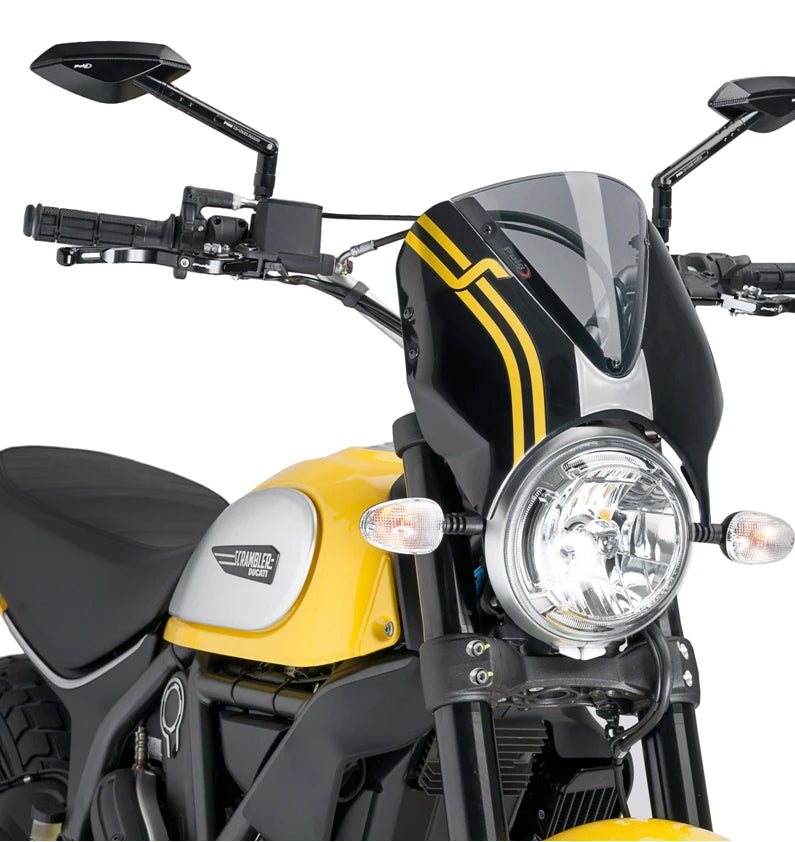 DUCATI SCRAMBLER 800 ICON DARK [2025] – RetroVision forrudevisir – tonet