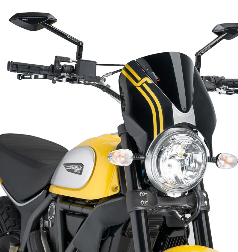DUCATI SCRAMBLER 800 ICON DARK [2025] – RetroVision forrudevisir – tonet