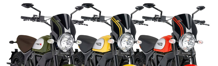 DUCATI SCRAMBLER 800 ICON DARK [2025] – RetroVision forrudevisir