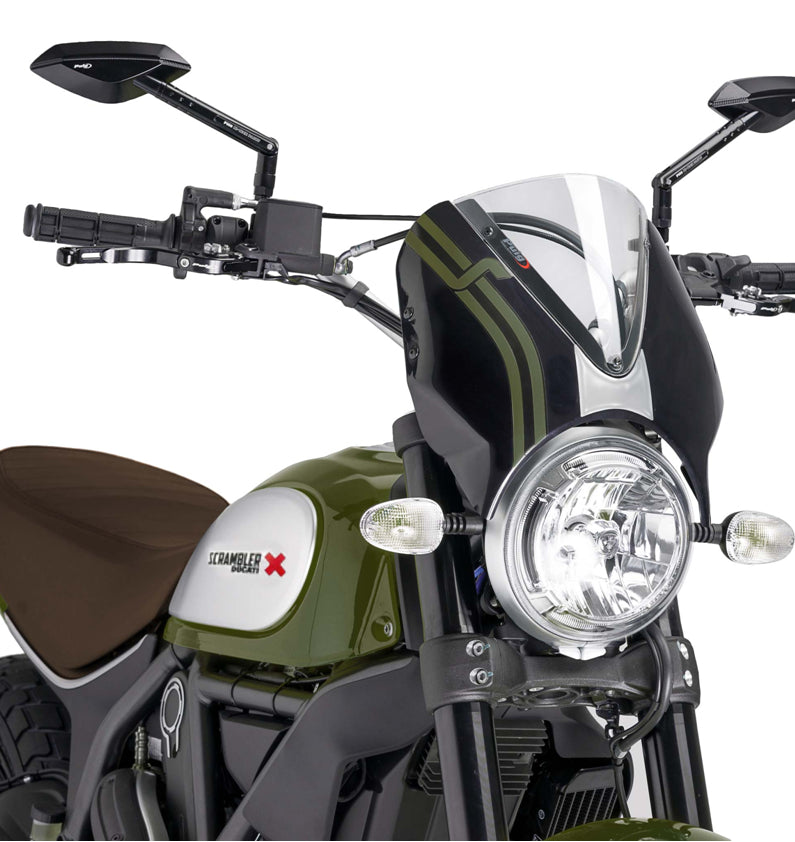 DUCATI SCRAMBLER 800 ICON DARK [2025] – RetroVision forrudevisir – tonet