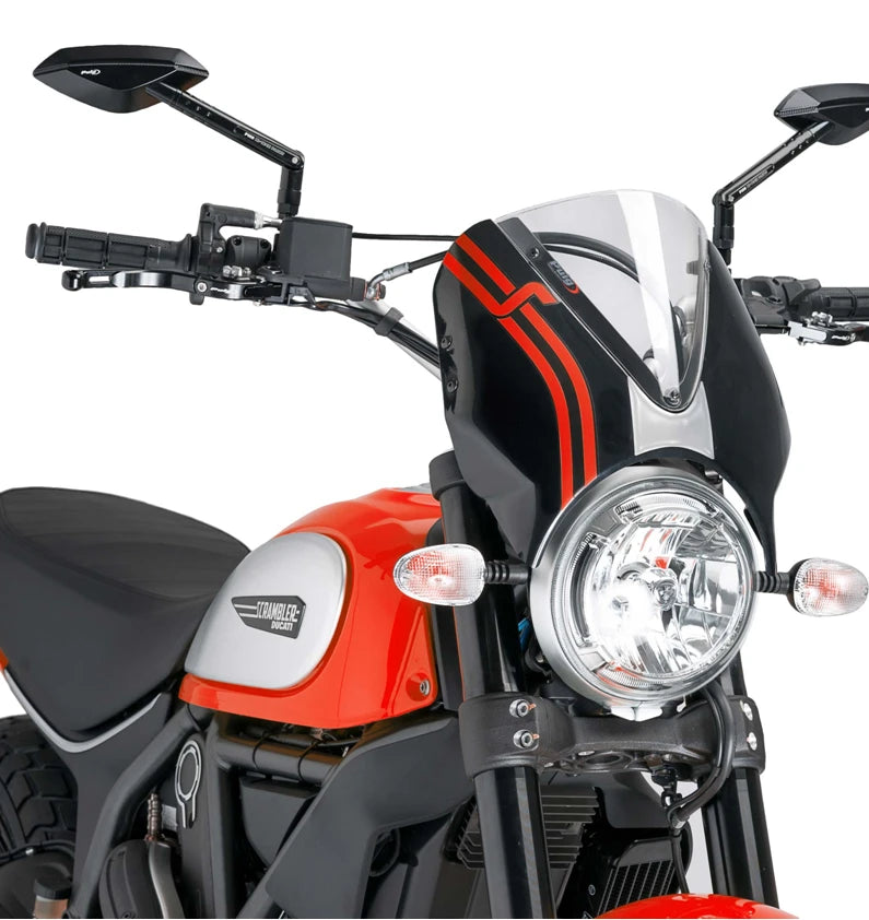 DUCATI SCRAMBLER 800 ICON DARK [2025] – RetroVision forrudevisir