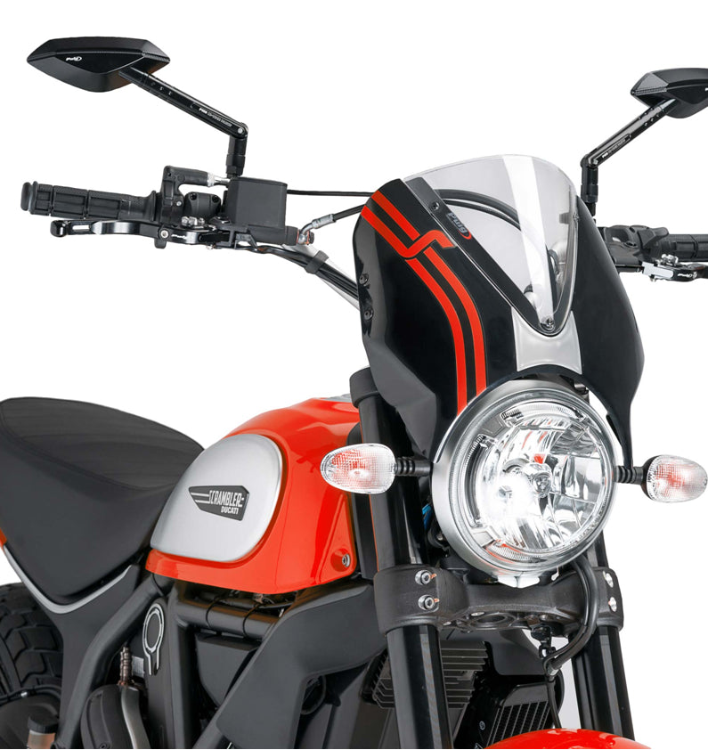 DUCATI SCRAMBLER 800 ICON DARK [2025] – RetroVision forrudevisir