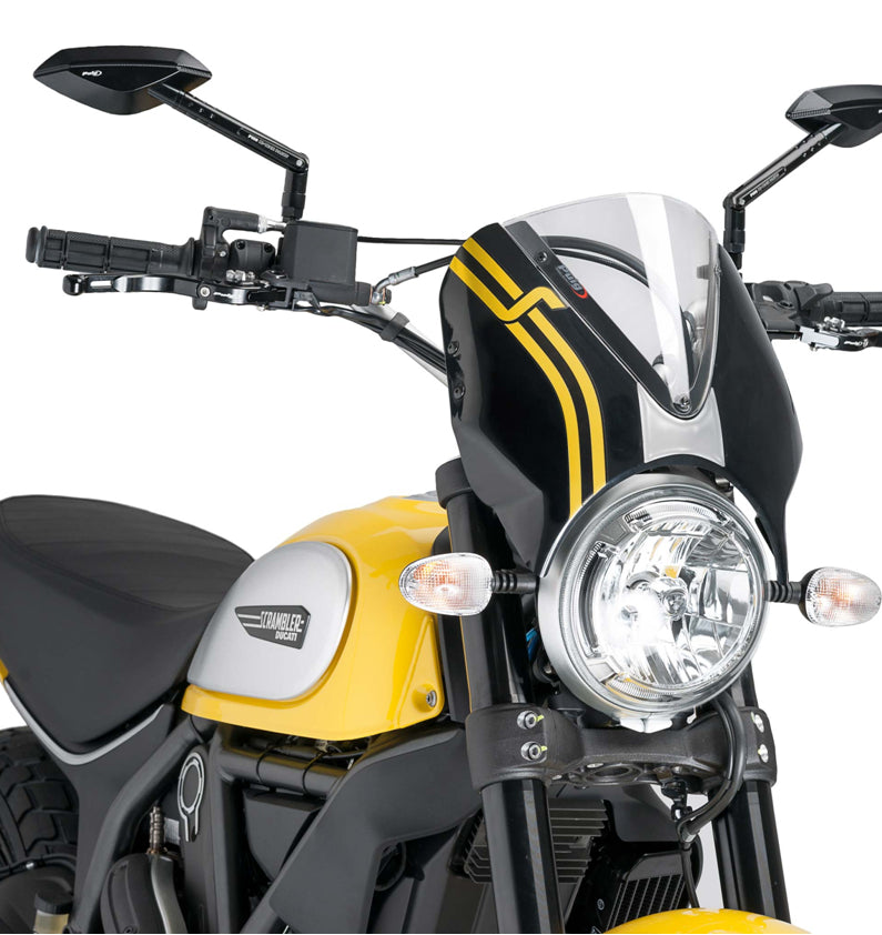 DUCATI SCRAMBLER 800 ICON DARK [2025] – RetroVision forrudevisir – tonet
