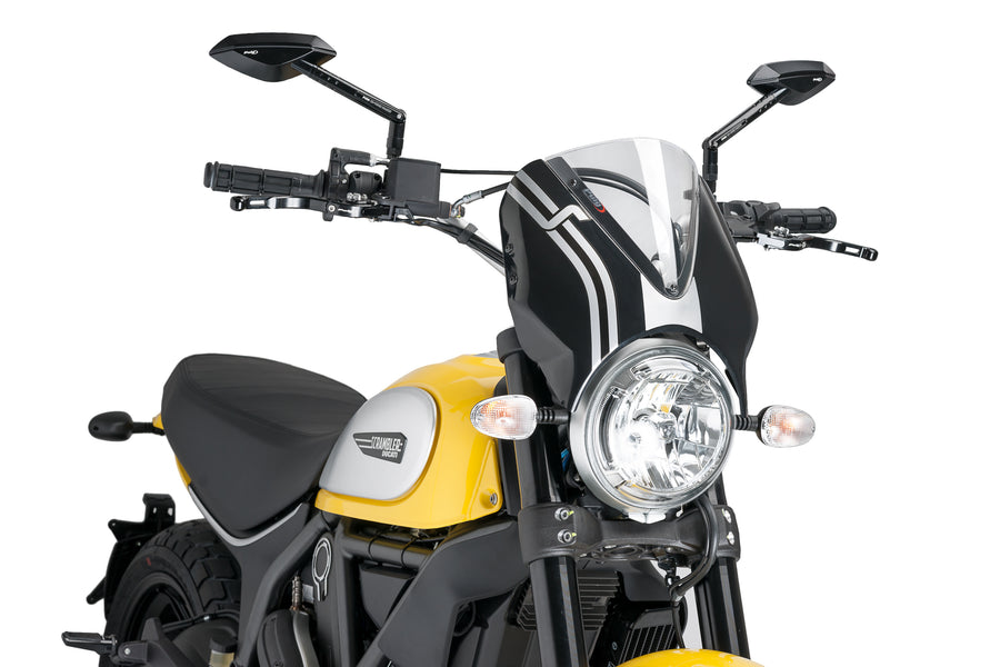 DUCATI SCRAMBLER 800 ICON DARK [2025] – RetroVision forrudevisir – tonet