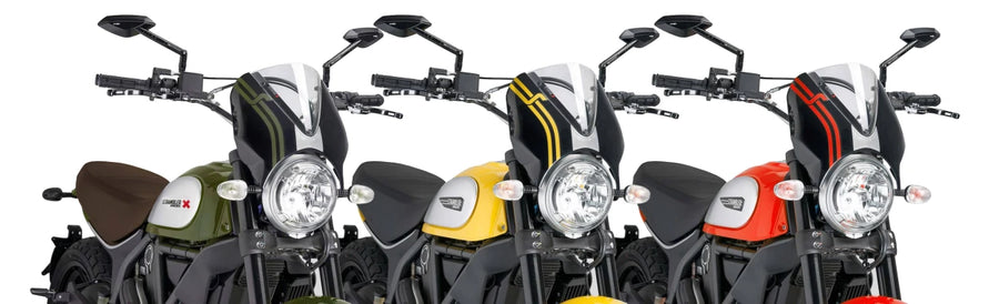DUCATI SCRAMBLER 800 ICON DARK [2025] – RetroVision forrudevisir – tonet