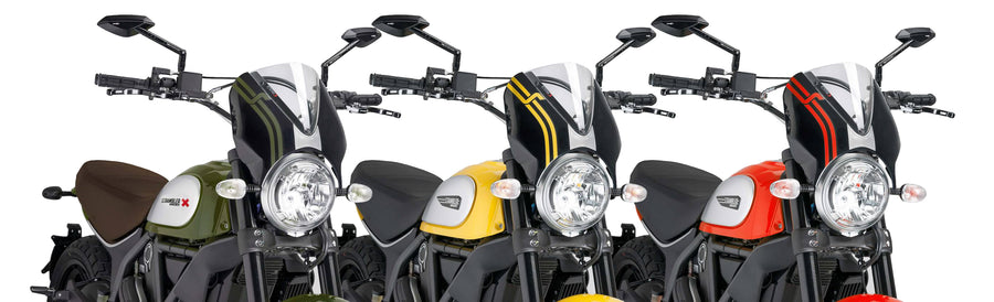 DUCATI SCRAMBLER 800 ICON DARK [2025] – RetroVision forrudevisir