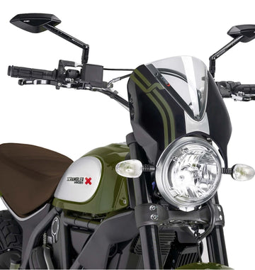 DUCATI SCRAMBLER 800 ICON DARK [2025] – RetroVision forrudevisir