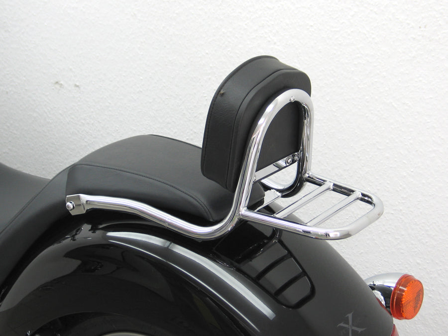 Honda VT 1300 CX (Fury) [2010-2012] - Sissy bar lavet af rør med puder og bagageholder