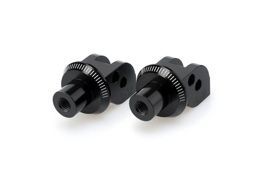 DUCATI SUPERSPORT 950 S [2025] – Adapter passager fodstøtte gummipude – sort