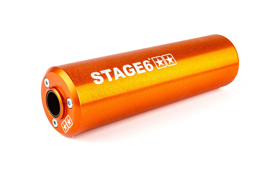 Beta RR Track 50 2T - Auspuff 80 - 90cc CNC orange