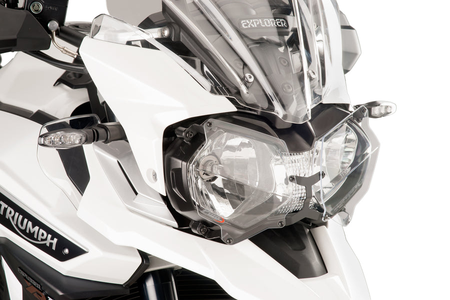 TRIUMPH TIGER 1200 XRX LOW [2017] – Forlygtebeskyttelse – Gennemsigtig