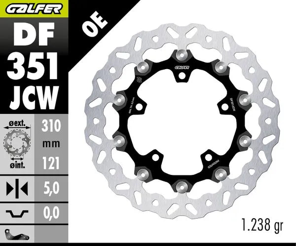 Suzuki V-Strom 800 De ABS [2025-2026, 2026] - BREMSSCHEIBE FLOATECH WAVE – Bild 4