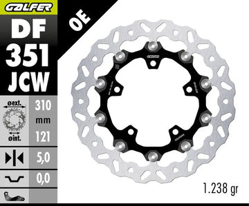 Suzuki GSR 400 [2007-2008] - BRAKE DISC FLOATECH WAVE – billede 2