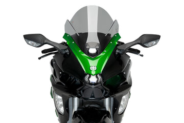 KAWASAKI NINJA H2 SX SE [2025] – Z-Racing-skærm – Gennemsigtig