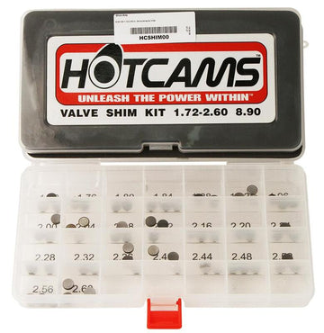 Ktm Sx-F 250 [HOT CAMS] - ventilskiver Ø8,90x1,72 til 2,6mm - sæt med 3 stk.