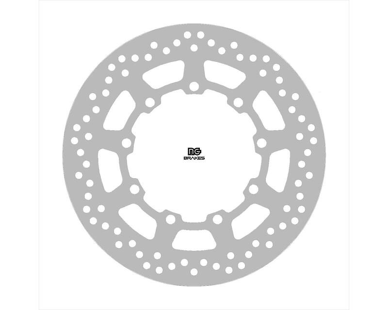 Kawasaki Kl 650 [NG BRAKE DISC] - rund stiv bremseskive