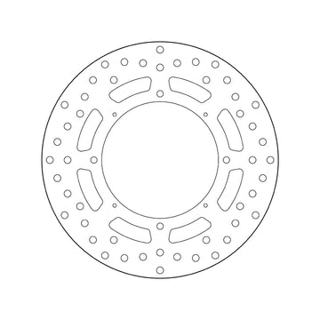 Honda Xl 125 [BREMBO] - Series Oro rund stiv bremseskive