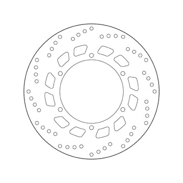 Yamaha Xvs 1100 [BREMBO] - Series Oro rund stiv bremseskive