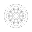 Bmw K 1100 [BREMBO] - Series Oro rund stiv bremseskive-2