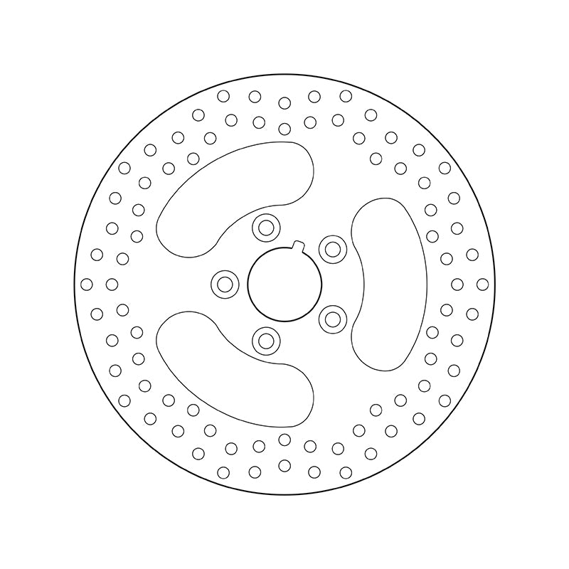 Harley Davidson Flstc [BREMBO] - Series Oro rund stiv bremseskive