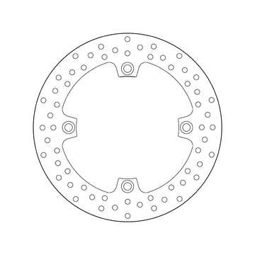 Suzuki Dl 1000 V Strom [BREMBO] - Series Oro rund stiv bremseskive
