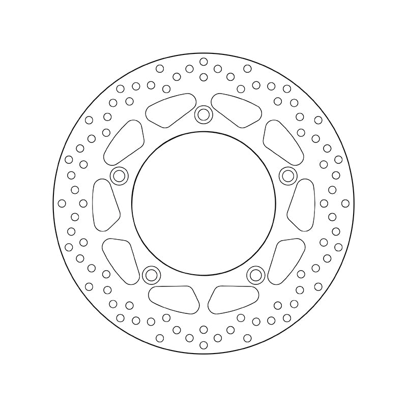 Yamaha T-Max 560 Tech Max [BREMBO] - Series Oro rund stiv bremseskive