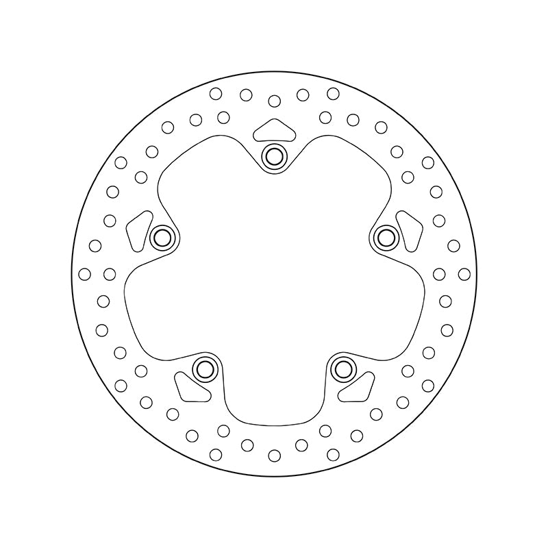 Bmw R 1250 Gs Adventure [BREMBO] - Series Oro rund stiv bremseskive
