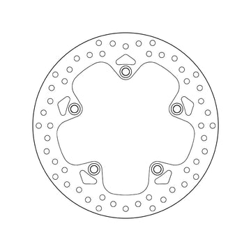Bmw R 1250 Gs Adventure [BREMBO] - Series Oro rund stiv bremseskive - 0