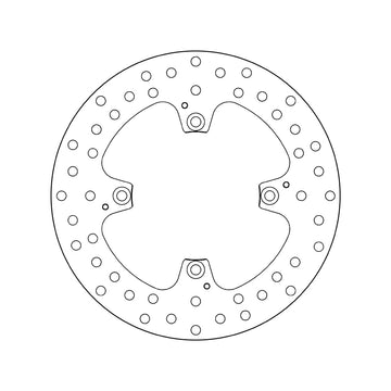 Ducati Hypermotard 939 [BREMBO] - Series Oro rund stiv bremseskive - 0