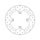 Ducati Hypermotard 950 [BREMBO] - Series Oro rund stiv bremseskive-2