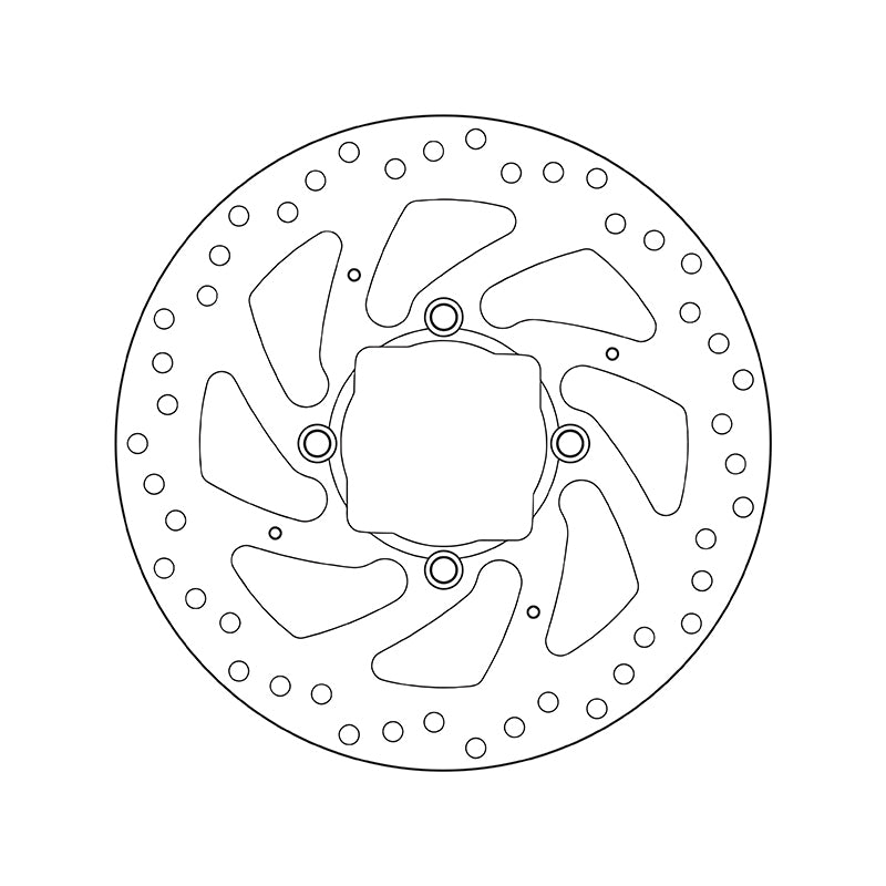Ducati Diavel 1200 [BREMBO] - Series Oro rund stiv bremseskive