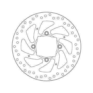 Ducati Diavel 1200 [BREMBO] - Series Oro rund stiv bremseskive - 0
