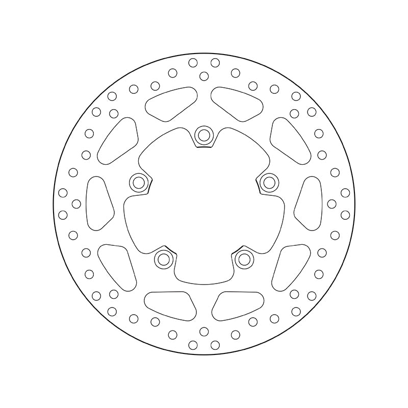 Triumph Tiger Explorer Xr [BREMBO] - Series Oro rund stiv bremseskive