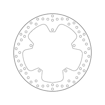 Yamaha Yzf-R 125 [BREMBO] - Series Oro rund stiv bremseskive