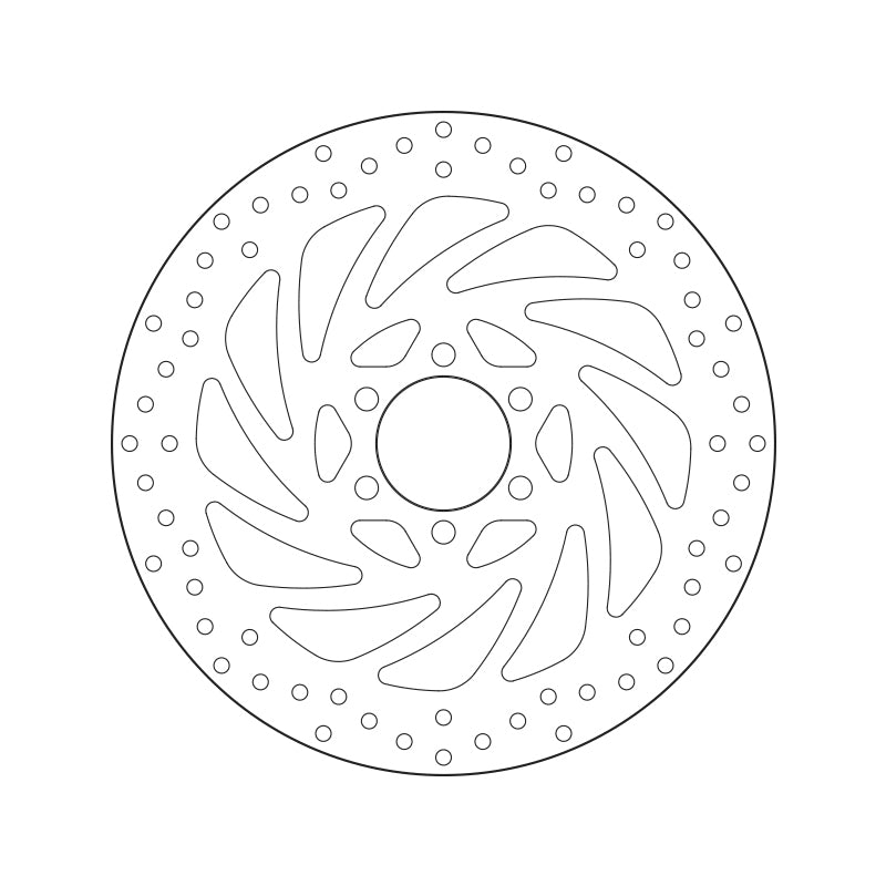 Ktm Duke 200 [BREMBO] - Series Oro rund stiv bremseskive