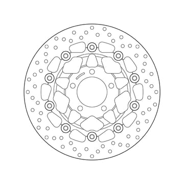 Suzuki Sv 650 [BREMBO] - Series Oro rund flydende bremseskive