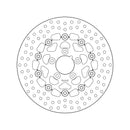 Harley Davidson Flstf [BREMBO] - Series Oro rund flydende bremseskive-2