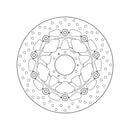 Honda Xl 1000 V Varadero Abs [BREMBO] - Series Oro rund flydende bremseskive