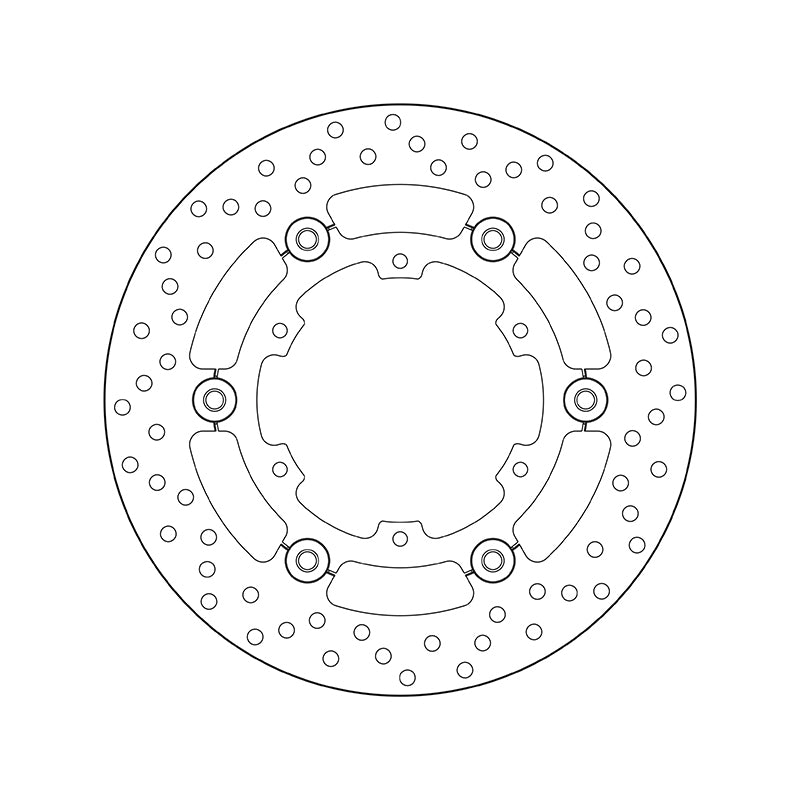 Ktm 1050 Adventure [BREMBO] - Series Oro rund flydende bremseskive