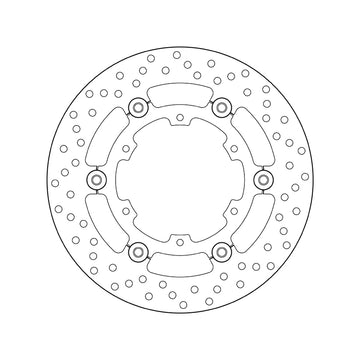 Ktm 1050 Adventure [BREMBO] - Series Oro rund flydende bremseskive