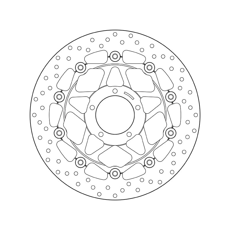 Ducati 749 [BREMBO] - Serie Oro rund flydende bremseskive