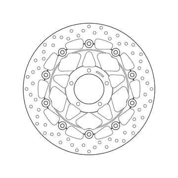 Ducati 749 [BREMBO] - Serie Oro rund flydende bremseskive - 0
