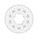 Bmw F 650 Gs Tw [BREMBO] - Series Oro rund flydende bremseskive-2