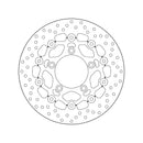 Kymco Ak 550 [BREMBO] - Series Oro rund flydende bremseskive