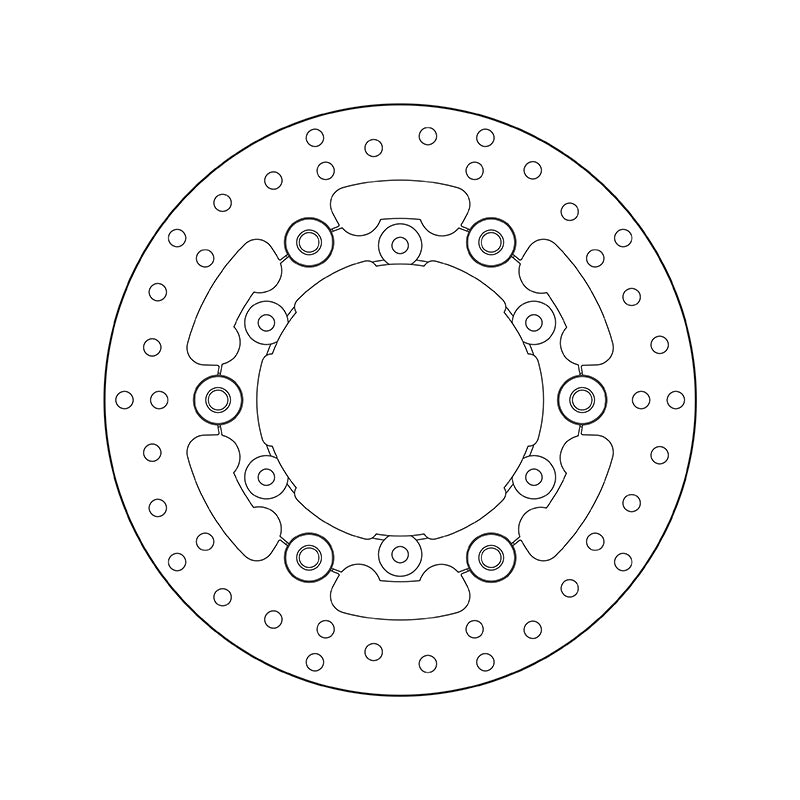 Husqvarna Supermoto 701 [BREMBO] - Series Oro runde flydende bremseskiver - i par
